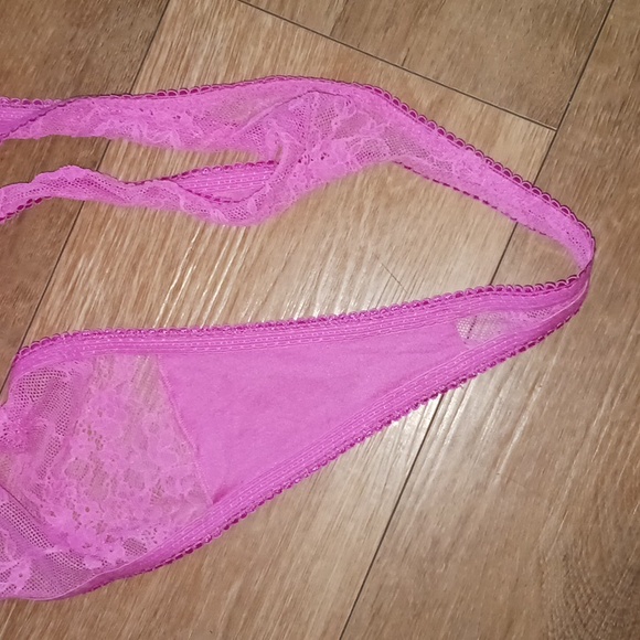Victoria's Secret Vibrant Pink Lace One Piece XL - Picture 13 of 13
